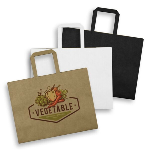 125941 - Large Flat Handle Paper Bag Landscape
