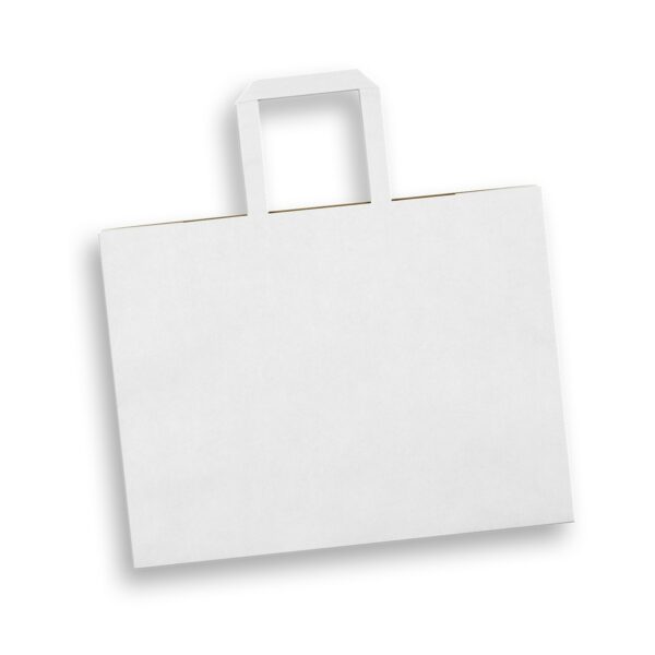 125941 - Large Flat Handle Paper Bag Landscape - Image 3