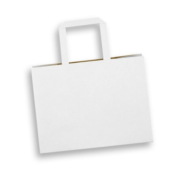 125940 - Medium Flat Handle Paper Bag Landscape - Image 3