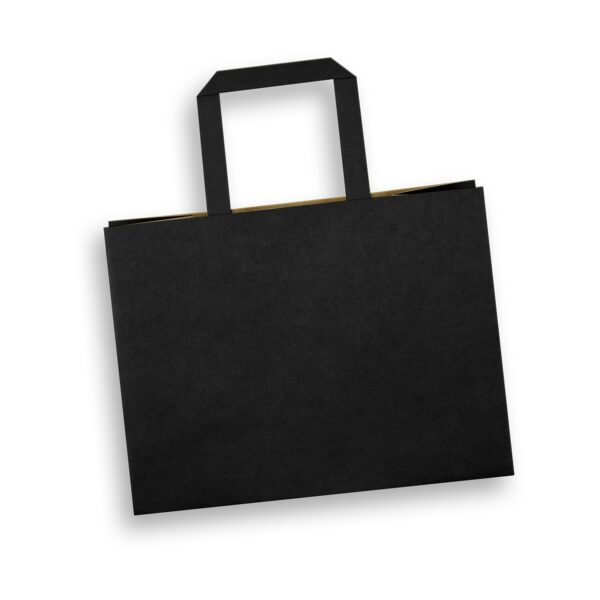 125940 - Medium Flat Handle Paper Bag Landscape - Image 4