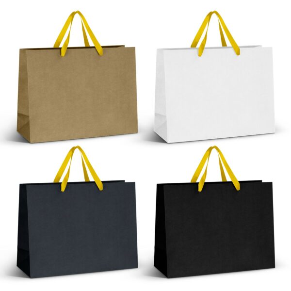 125059 - Extra Large Ribbon Handle Paper Bag - Image 3