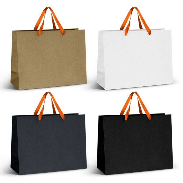 125059 - Extra Large Ribbon Handle Paper Bag - Image 4