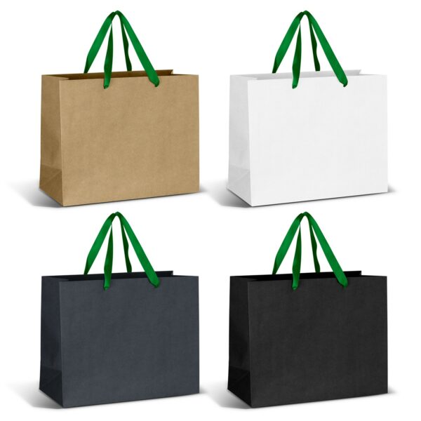 125058 - Large Ribbon Handle Paper Bag - Image 8