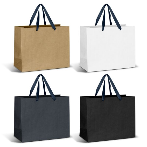 125058 - Large Ribbon Handle Paper Bag - Image 10