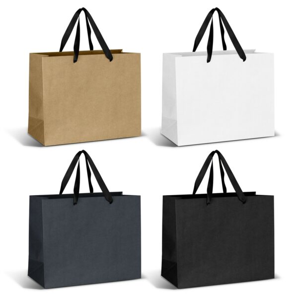 125058 - Large Ribbon Handle Paper Bag - Image 12
