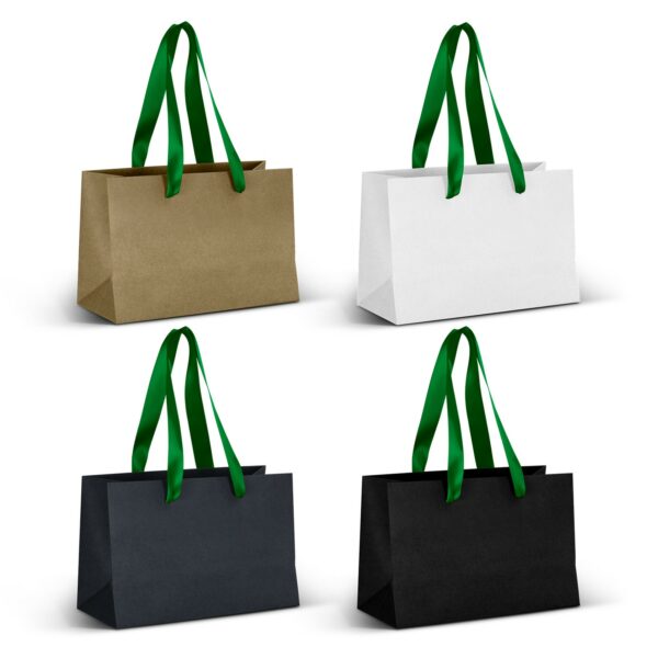 125056 - Small Ribbon Handle Paper Bag - Image 8
