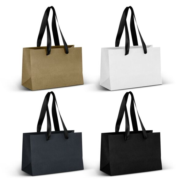 125056 - Small Ribbon Handle Paper Bag - Image 12