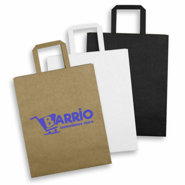 125061 - Large Flat Handle Paper Bag Portrait