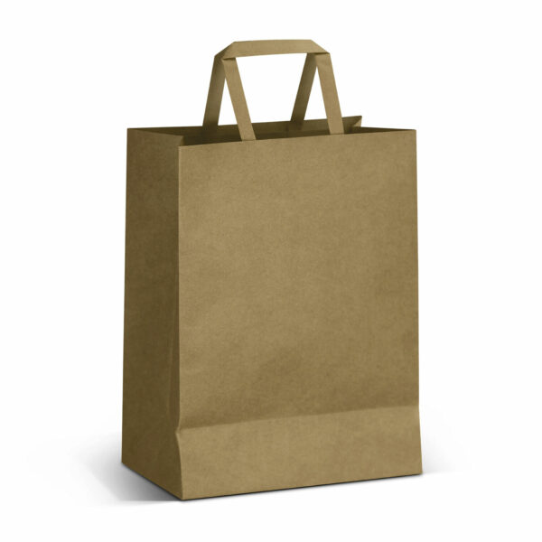 125061 - Large Flat Handle Paper Bag Portrait - Image 5