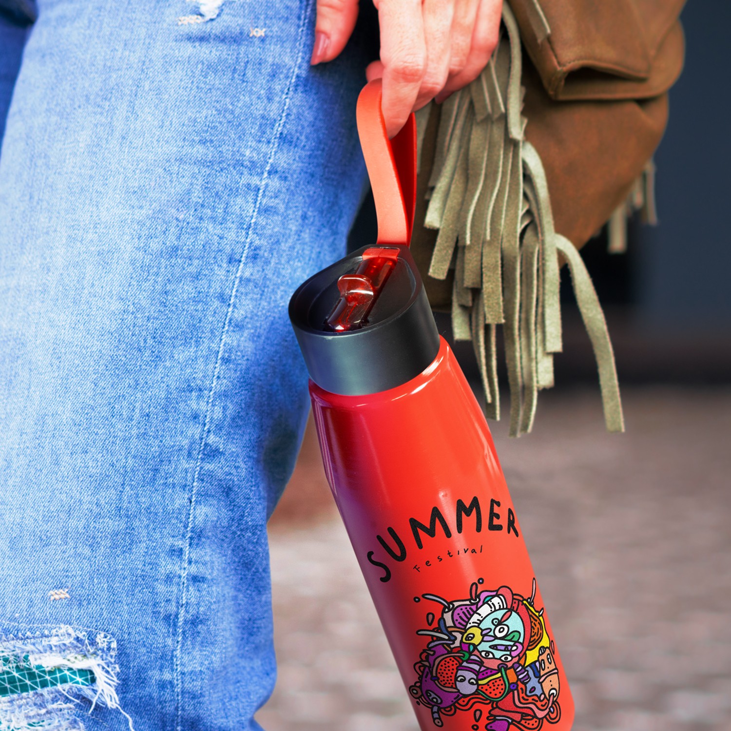 124811 - Delano Aluminium Bottle - Image 9