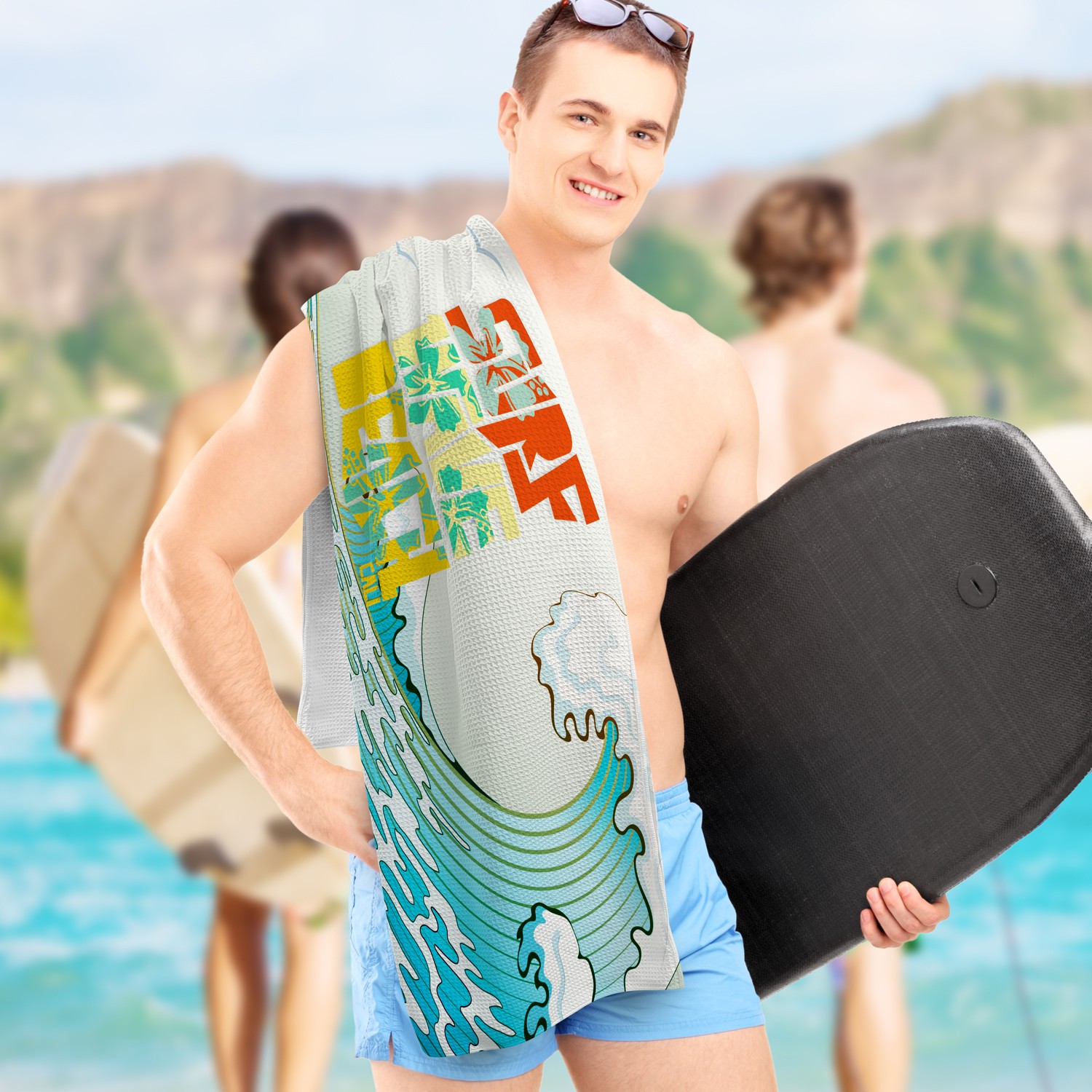 126516 - Sand Free Towel - Full Colour - Image 4