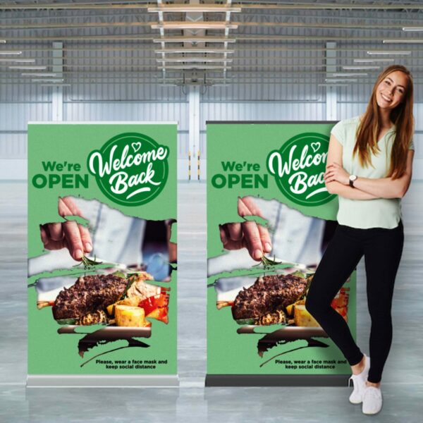 126780 - Luxury Pull Up Banner (SC Approved)