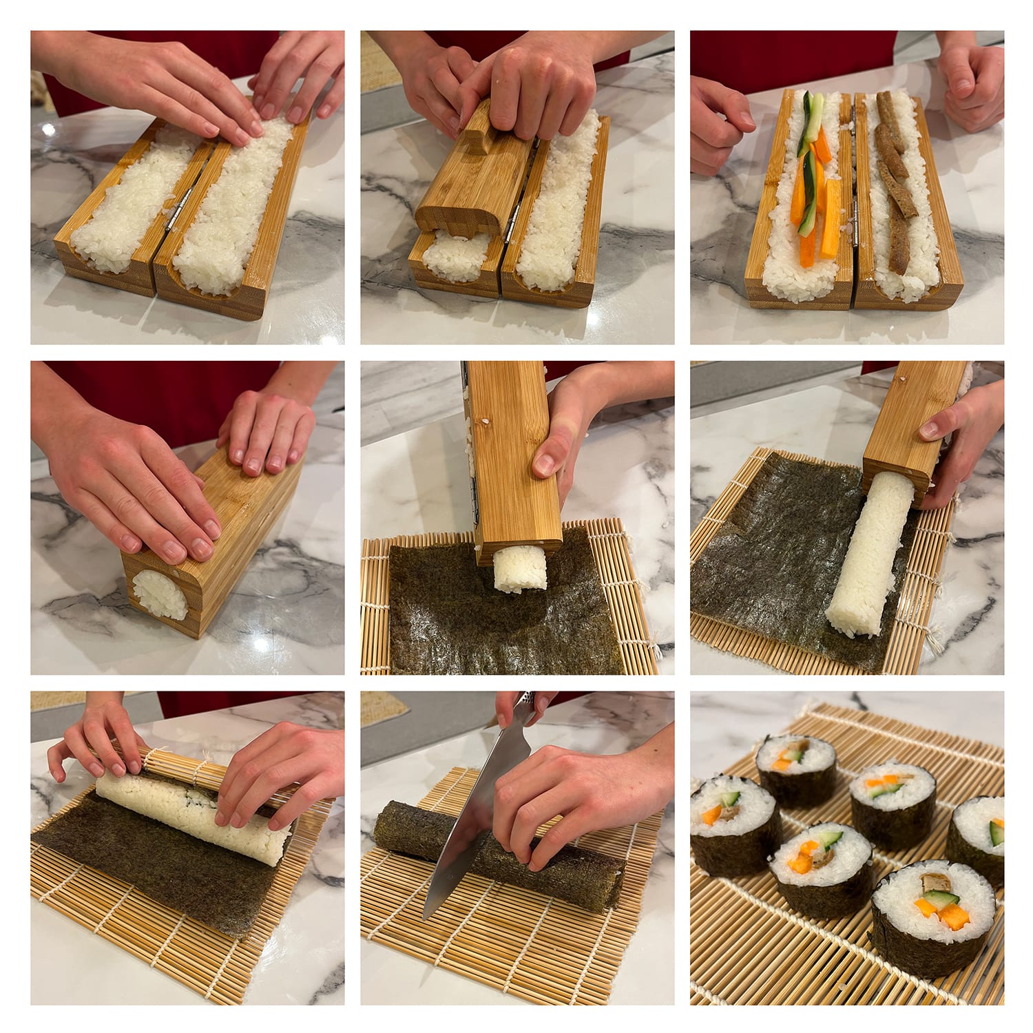 126521 - NATURA Bamboo Sushi Maker - Image 8