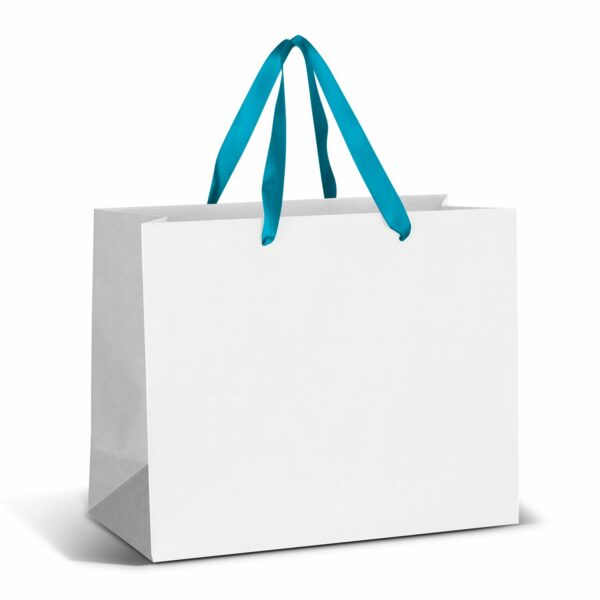 127179 - Large Ribbon Handle Paper Bag - Full Colour - Image 2