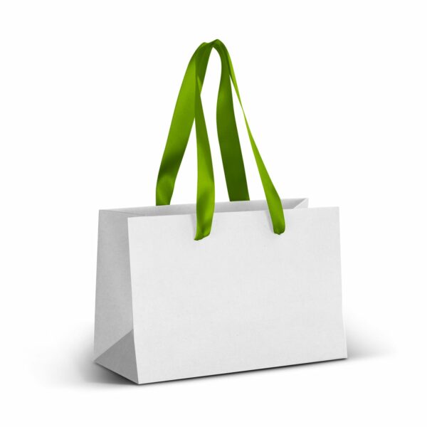 127177 - Small Ribbon Handle Paper Bag - Full Colour - Image 2