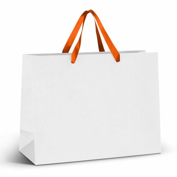127180 - Extra Large Ribbon Handle Paper Bag - Full Colour - Image 2
