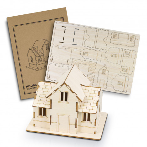 124041 - BRANDCRAFT House Wooden Model