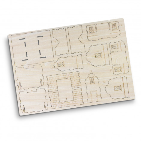 124041 - BRANDCRAFT House Wooden Model - Image 3