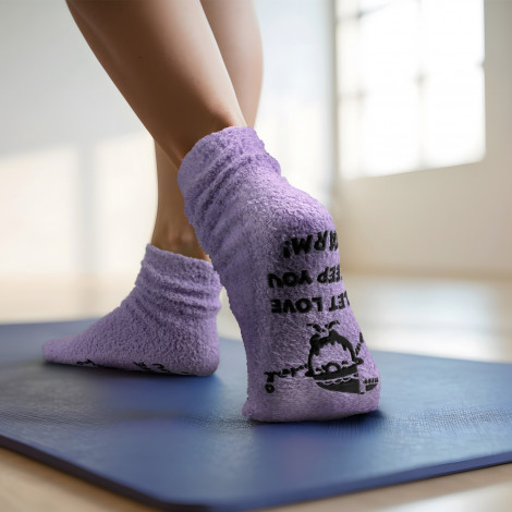 128838 - Fluffy Grip Socks - Image 12