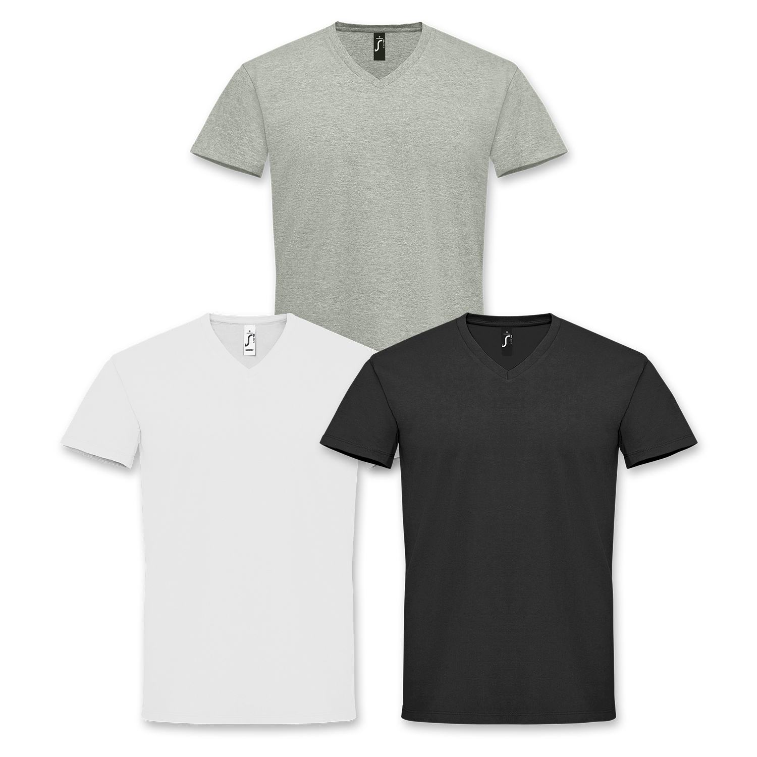 118082 - SOLS Imperial Mens V Neck T-Shirt - Image 2