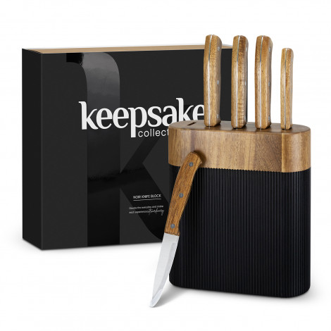 127831 - Keepsake Noir Knife Block