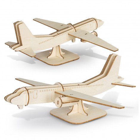 124039 - BRANDCRAFT Jet Plane Wooden Model - Image 2