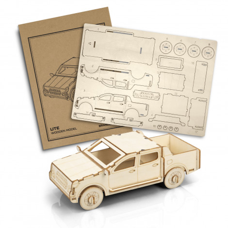 124027 - BRANDCRAFT UTE Wooden Model - Image 2