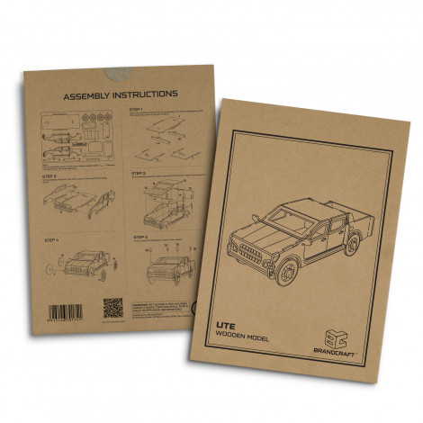 124027 - BRANDCRAFT UTE Wooden Model - Image 5