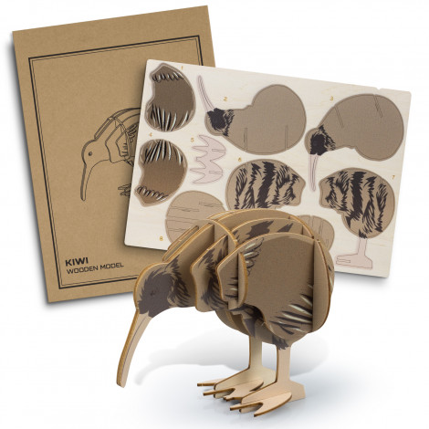 124049 - BRANDCRAFT Kiwi Wooden Model - Image 2