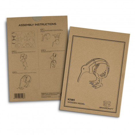 124049 - BRANDCRAFT Kiwi Wooden Model - Image 5