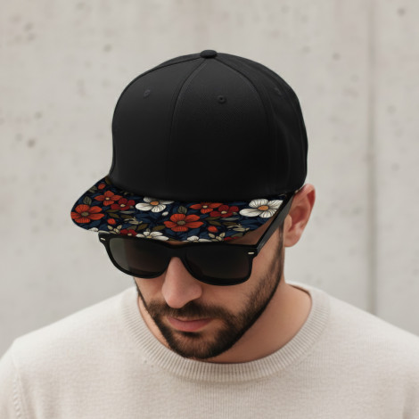 119565 - Crusade Custom Flat Peak Cap - Image 5