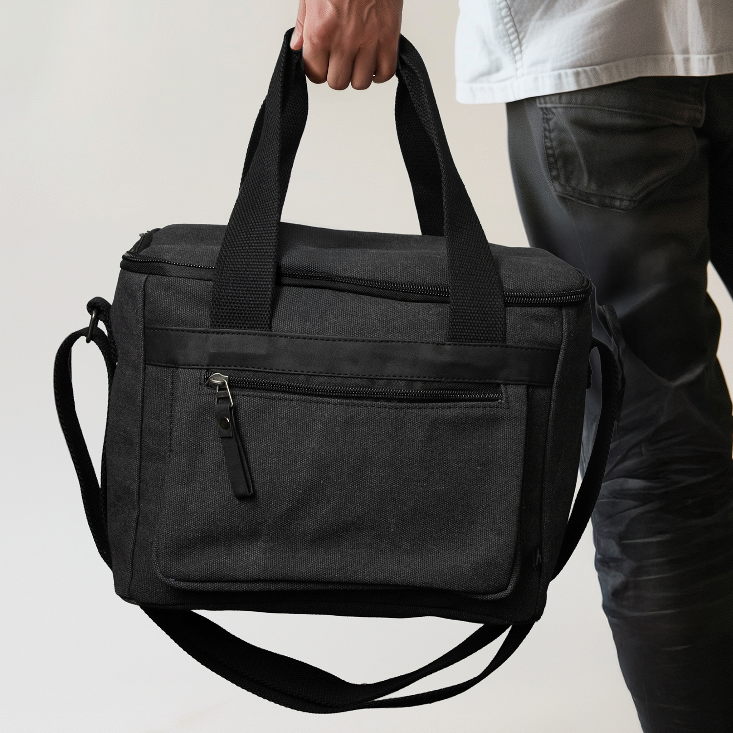 128383 - ARCHER Copenhagen Canvas Cooler Bag - Image 8