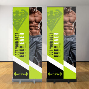 126776 – Premium Pull Up Banner