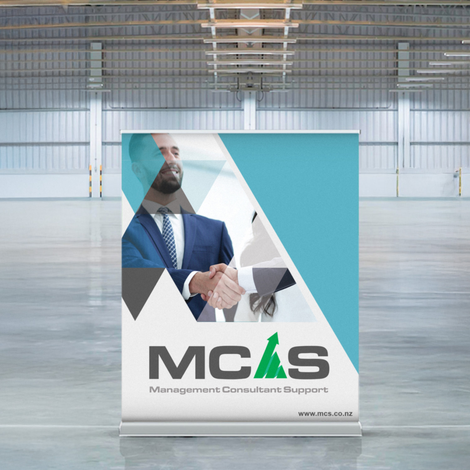 126781 - Luxury Pull Up Banner Wide (SC Approved)