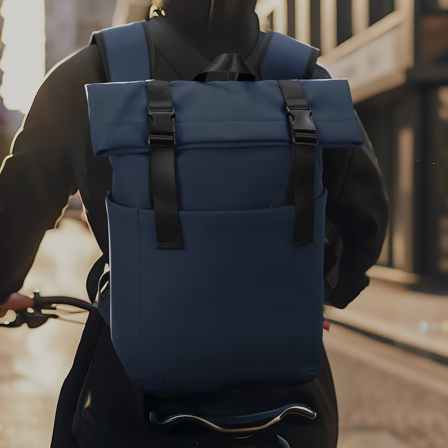 129110 - ARCHER Soft-Touch Flap Backpack - Image 14
