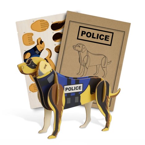 124042 - BRANDCRAFT Dog Wooden Model - Image 2