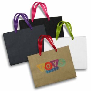 125058 – Large Ribbon Handle Paper Bag
