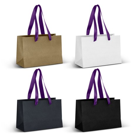 125056 - Small Ribbon Handle Paper Bag - Image 11