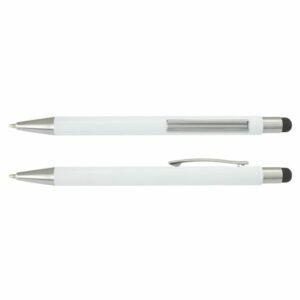 117120 – Lancer Stylus Pen – White Barrel