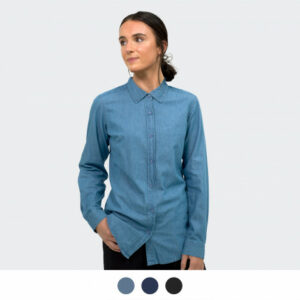 123610 – TRENDSWEAR Chester Women’s Denim Shirt