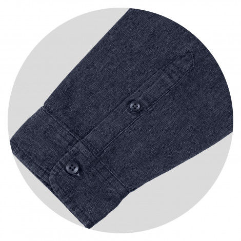 123610 - TRENDSWEAR Chester Women's Denim Shirt - Image 7