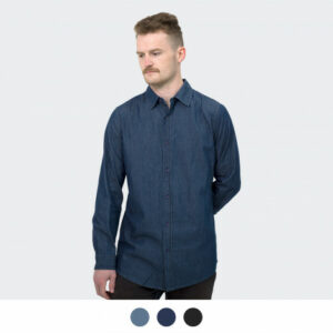 123609 – TRENDSWEAR Chester Men’s Denim Shirt