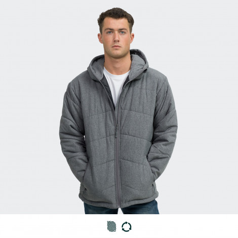 125973 - TRENDSWEAR Newport Mens Puffer Jacket - Image 2