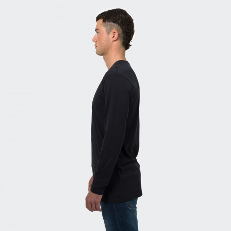 122458 - TRENDSWEAR Harlow Men's Long Sleeve Crew - Image 3