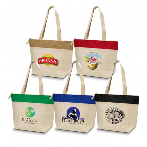 129247 - Emporium Cotton Cooler Tote - Image 2