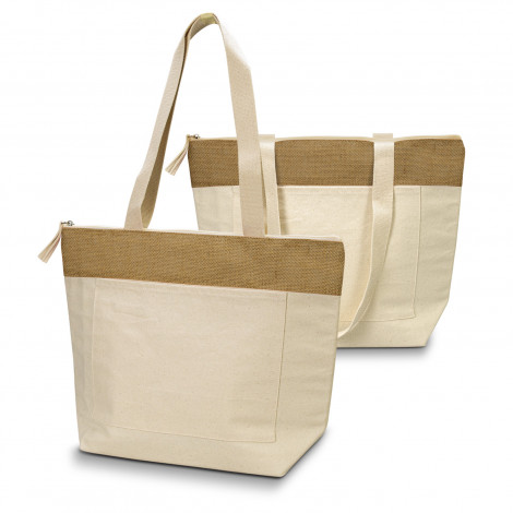 129247 - Emporium Cotton Cooler Tote - Image 3
