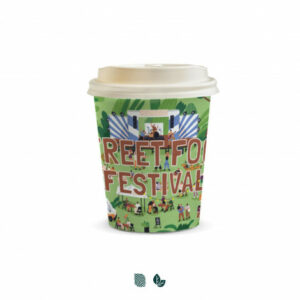 129537 – Compostable Paper Coffee Cup – 230ml