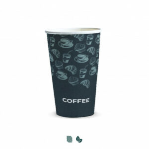 129541 – Compostable Paper Cup – 350ml