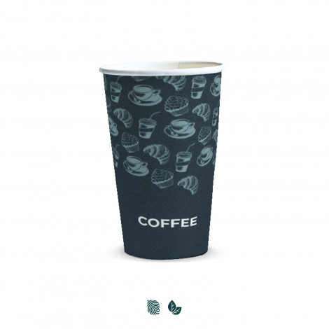 129541 - Compostable Paper Cup - 350ml