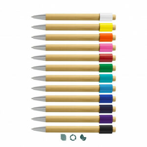 129397 – Unwind Bamboo Spinner Pen